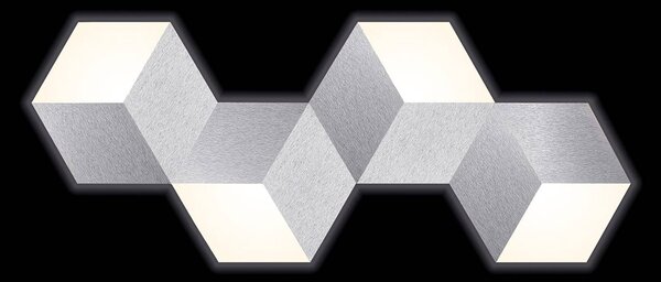GROSSMANN Geo nástenné LED svetlo abstraktný tvar