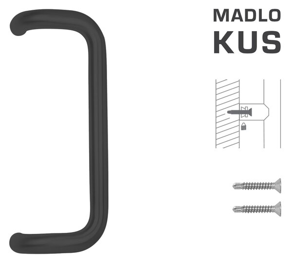 FT - MADLO kód K38 Ø 32 mm ST ks Ø 32 mm, 350 mm, 382 mm