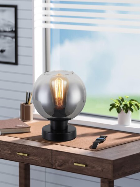 STOLNÁ LAMPA, E27, 18/21 cm Dieter Knoll - Interiérové svietidlá