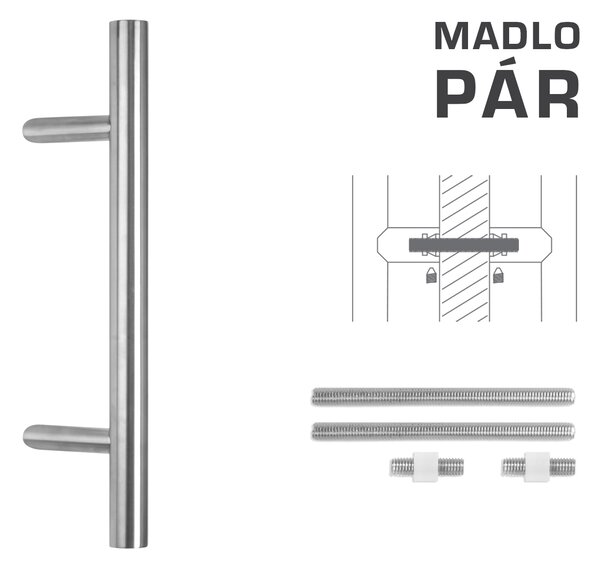 FT - MADLO kód K10 Ø 35 mm UN pár Ø 35 mm, 500 mm, 700 mm
