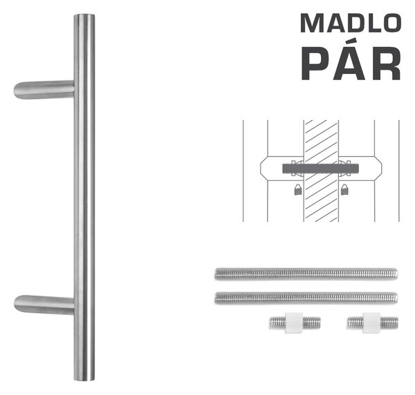 FT - MADLO kód K10 Ø 30 mm UN pár Ø 30 mm, 300 mm, 400 mm