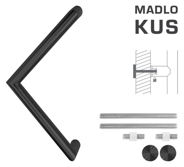 MPkovania FT - MADLO kód K14 Ø 30 mm UN ks Rozteč madla: 300 mm, Rozmer profilu madla: Ø 30 mm, Dĺžka: 330 mm