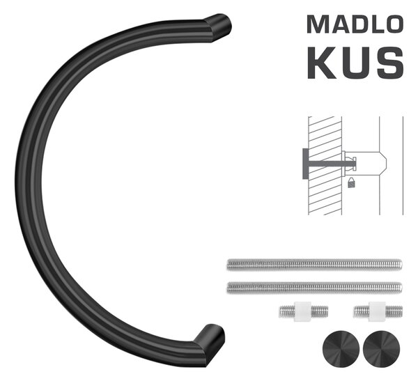 MPkovania FT - MADLO kód K16 Ø 30 mm UN ks Rozteč madla: 300 mm, Rozmer profilu madla: Ø 30 mm, Dĺžka: 330 mm