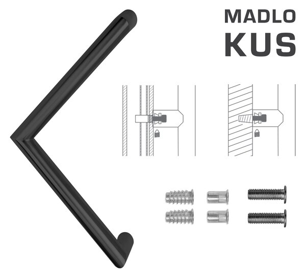 MPkovania FT - MADLO kód K14 Ø 30 mm SP ks Rozteč madla: 300 mm, Rozmer profilu madla: Ø 30 mm, Dĺžka: 330 mm