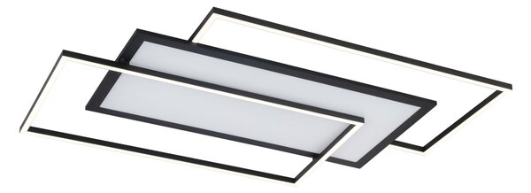 STROPNÉ LED SVIETIDLO, 80/50/6 cm Novel - Interiérové svietidlá