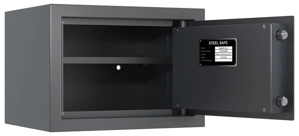 Nábytkový trezor PRAKTIK 25 EL, elektronický S1, 250 × 350 × 280 mm, 17 l