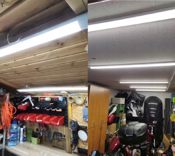 BERGE LED panel MARS - svietidlo SLIM - 120cm - 36W - 230V - 3600Lm - neutrálna biela