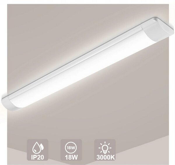 BERGE LED panel MARS - svietidlo SLIM - 120cm - 36W - 230V - 3600Lm - neutrálna biela