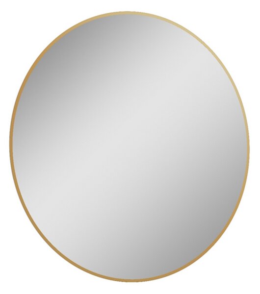 Lotosan SAND Round zrkadlo s LED podsvietením ? 100 cm ? 100 cm zlatá LN8129