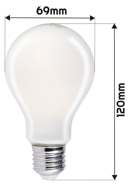 3x LED žiarovka PHILIPS E27 17,5W 2452 lm 6500 k eyecomfort corepro