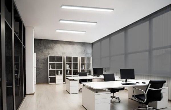 ECOLIGHT 2x LED panelové svietidlo na prisadenú stropnú montáž 20W 60cm 6500K