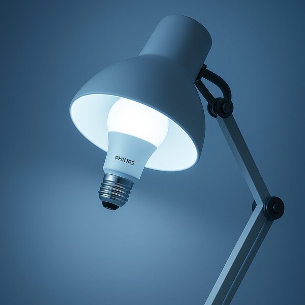 10x LED žiarovka PHILIPS E27 8W a60 – studená farba 6500k corepro premium