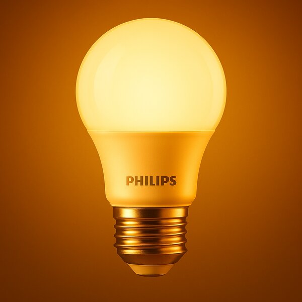 10x LED žiarovka PHILIPS E27 4,9W – teplá farba a úspora energie
