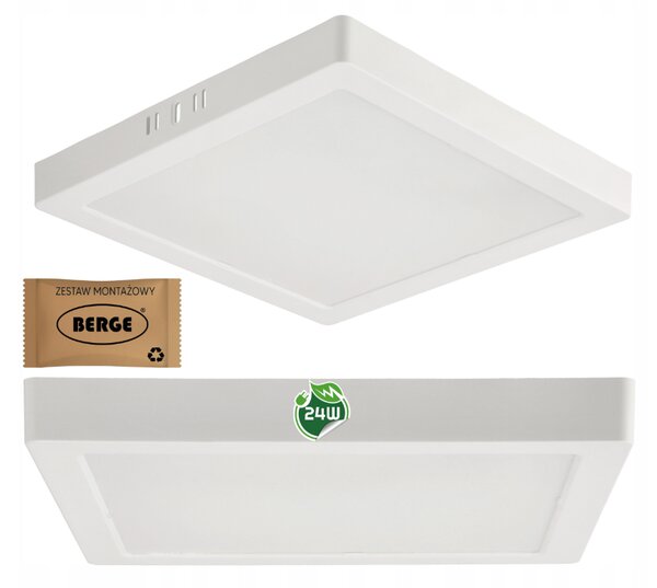ECOLIGHT 2x LED stropné svietidlo na povrchovú montáž 24W 2640lm 4000K do kuchyne
