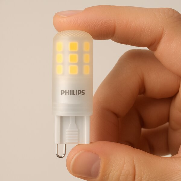 6x LED žiarovka G9 3,7W 470 lm 3000 k teplá biela 230 v PHILIPS corepro