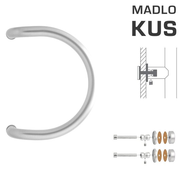 WA - MADLO M1 WA/C-S-SKLO ks Ø 30 mm, 300 mm
