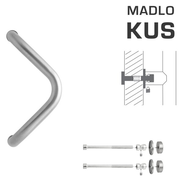 WA - MADLO M6 WA/C-DHP ks Ø 30 mm, 300 mm