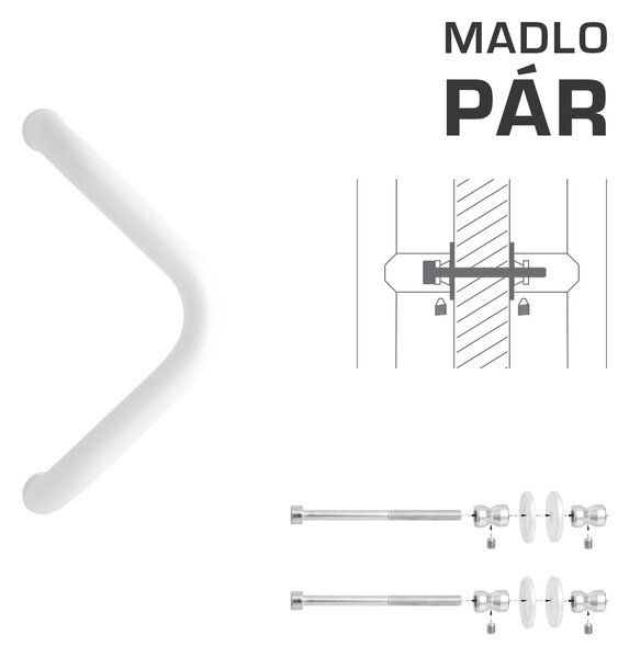 WA - MADLO M6 WA/A-DHP pár Ø 30 mm, 300 mm
