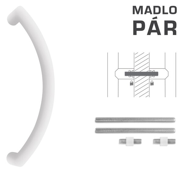 FT - MADLO kód K39 Ø 32 mm UN pár Ø 32 mm, 350 mm, 382 mm