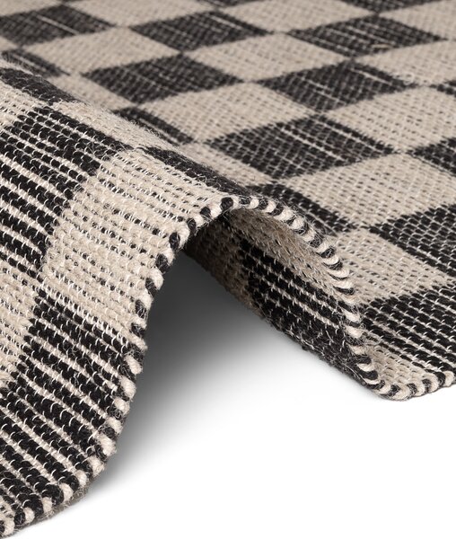 Hanse Home , Behúň Handloom 106333 Rex White Black, 80x200, čiernobiela, chodba / predsieň