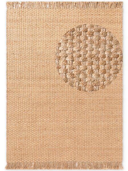 Hanse Home , Kusový koberec Handloom 106335 Fjord Natural Gold, 120x170, béžová, chodba / predsieň