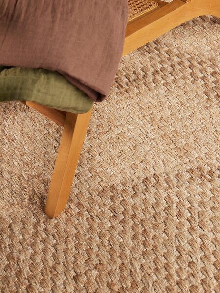 Hanse Home , Kusový koberec Handloom 106335 Fjord Natural Gold, 120x170, béžová, chodba / predsieň