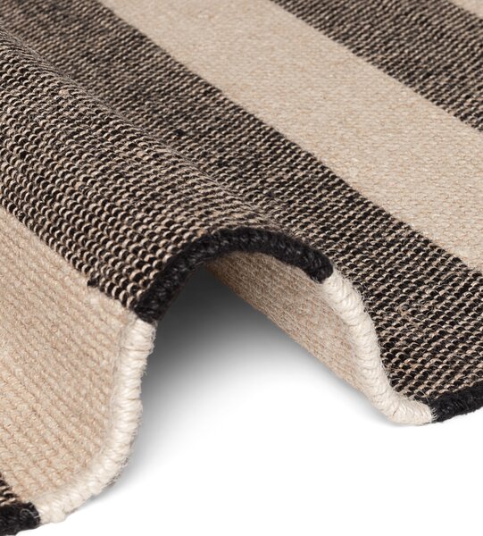 Hanse Home , Kusový koberec Handloom 106334 Playa White Black, 120x170, čiernobiela, chodba / predsieň