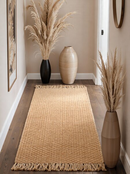 Hanse Home , Behúň Handloom 106335 Fjord Natural Gold, 80x200, béžová, chodba / predsieň