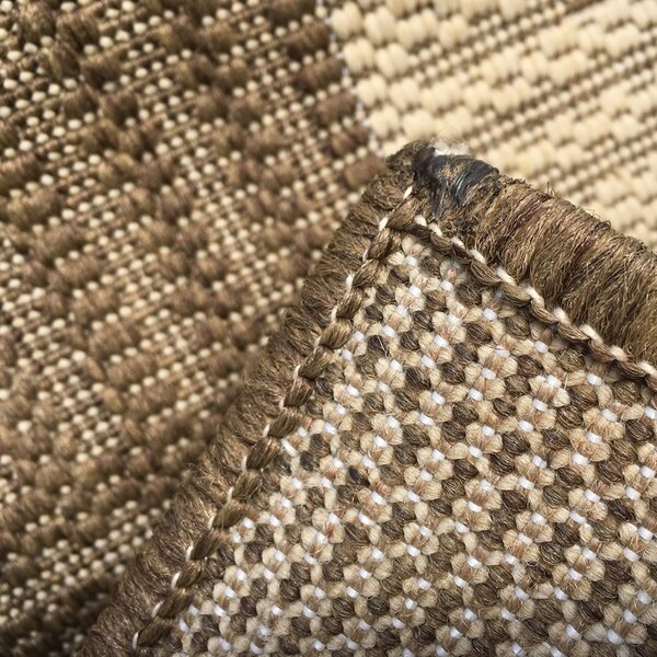 Oriental Weavers , Kusový koberec Sisalo / DAWN 879 / J84 / N – na von aj na doma, 67x120, béžová, chodba / predsieň