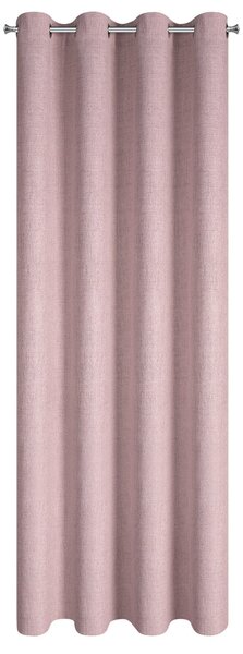 ZÁVES NA KRÚŽKOCH LINDA 140X250 CM RUŽOVÁ