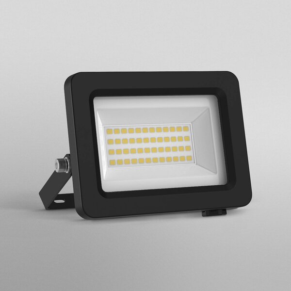 OSRAM LED bodové svetlá Floodlight EA, 15 W, IP65, čierny, hliník, Čierna, Hliník, Vonkajše bodové svietidlo / bodateľné do zeme