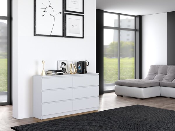 Komoda MALWA M6 140 Biela