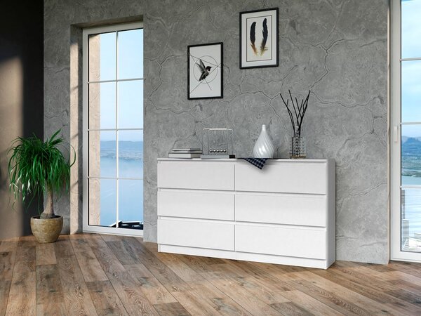 Komoda MALWA M6 140 Biela
