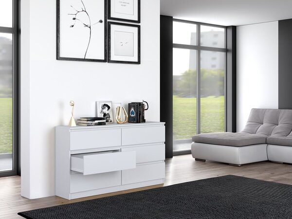 Komoda MALWA M6 140 Biela