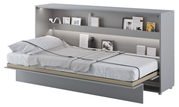 Mirjan24 Sklápacia posteľ BC-06 90x200 Bed Concept, Farby: dub artisan, Rozmer postele: 90x200, LED svetlo s USB: bez LED svetla s USB, Vnútorné osvetlenie pod policami: bez osvetlenia políc 5902928397246