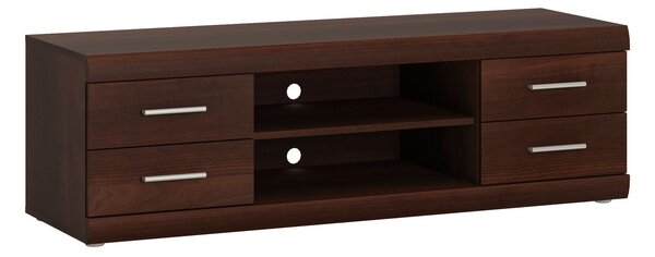 SKRINKA POD TV, farba vlašského orecha, 140/44/45 cm Venda - TV nábytok