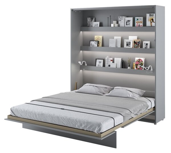 Mirjan24 Sklápacia posteľ BC-13 180x200 Bed Concept, Farby: biela, Rozmer postele: 180x200, LED svetlo s USB: bez LED svetla s USB, Vnútorné osvetlenie pod policami: bez osvetlenia políc 5902928398151
