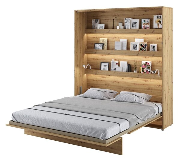 Mirjan24 Sklápacia posteľ BC-13 180x200 Bed Concept, Farby: biela, Rozmer postele: 180x200, LED svetlo s USB: bez LED svetla s USB, Vnútorné osvetlenie pod policami: bez osvetlenia políc 5902928398151