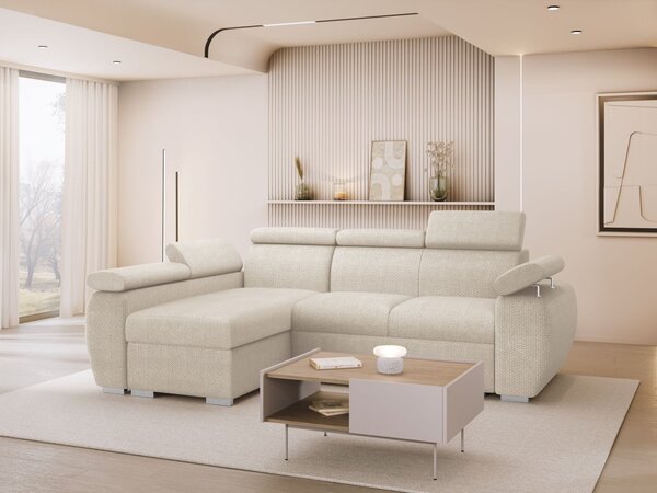Mirjan24 Rohová sedačka Giza Mini, Strana: Ľavá LC-2R, Dostupné poťahy: Flow 03 5903211481475