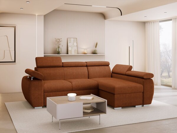 Mirjan24 Rohová sedačka Giza Mini, Strana: Pravá 2R-LC, Dostupné poťahy: Flow 09 5903211481505