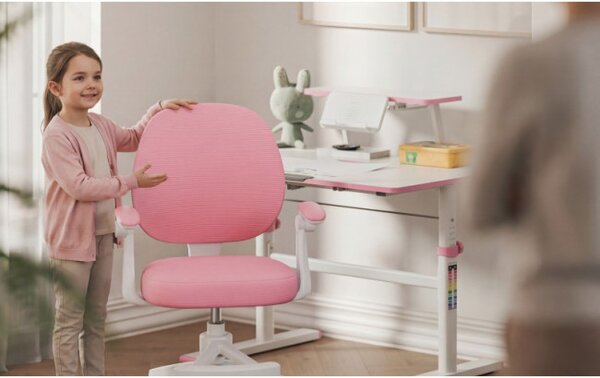 Detská otočná stolička Mark Adler Junior 3.1 Pink