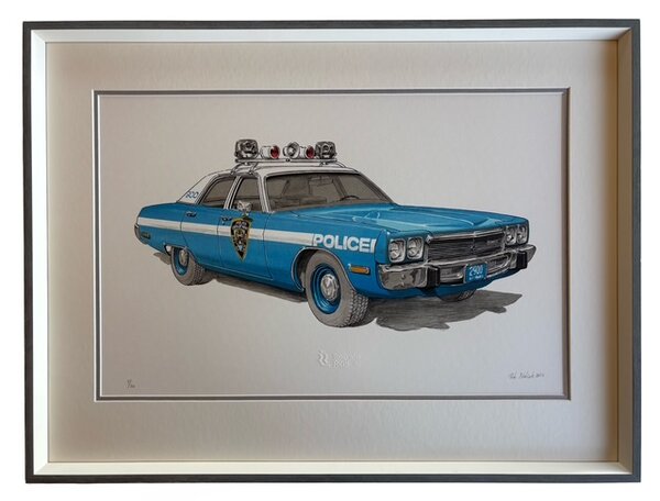 Ptáček Petr - Fury NYPD | 63.7x48.2