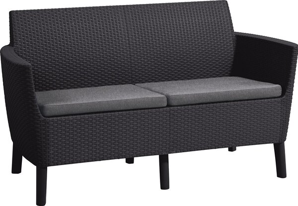 KETER Pohovka SALOMON 2 seater sofa | grafit