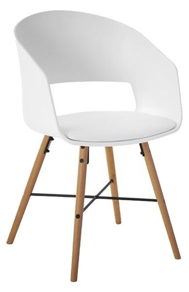 Actona Designová stolička Lena biela