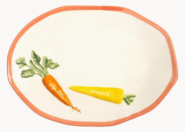 Ručne vyrobený servírovací tanier Carota