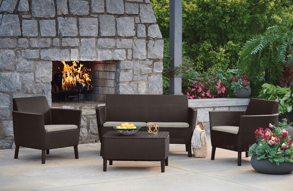 Pohovka SALOMON 2 seater sofa | hnedá