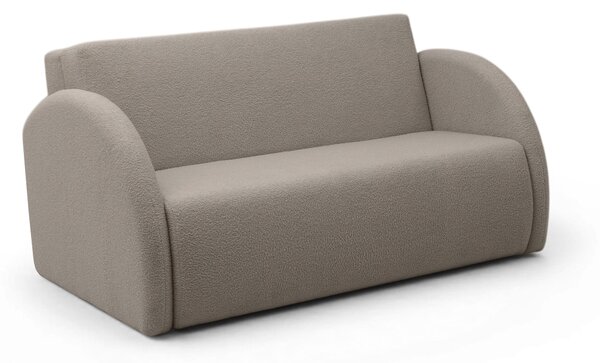 Rozkladacia pohovka Nubi trojmiestna 140 cm s úložným priestorom - béžový boucle Quelle 16