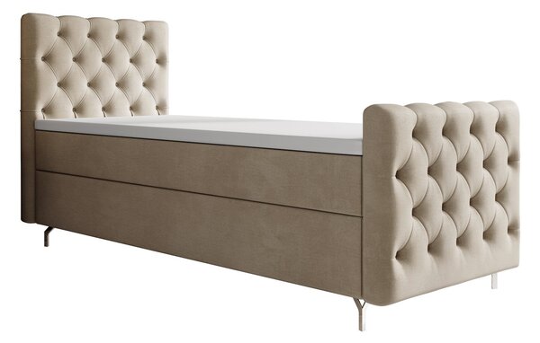 Čalúnená posteľ 90x200 ADRIA PLUS - béžová