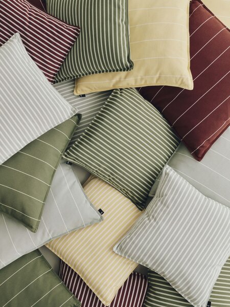 Vonkajší vankúš Terrazza Grey Bold Stripe 50 × 50 cm