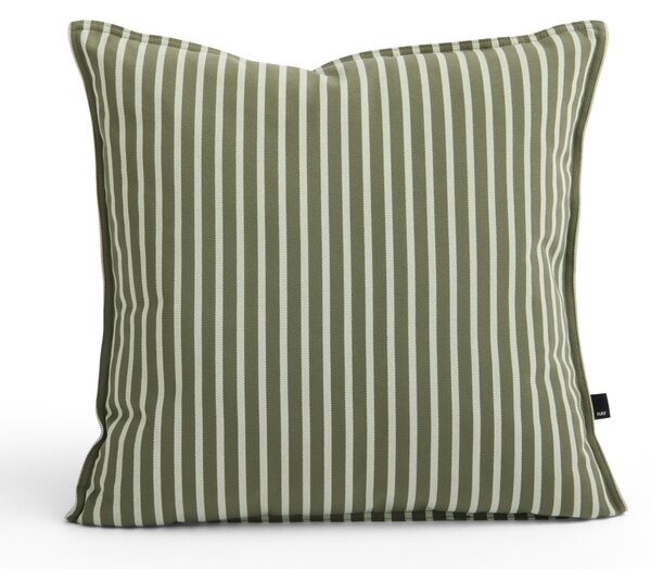 Vonkajší vankúš Terrazza Olive Bold Stripe 50 × 50 cm